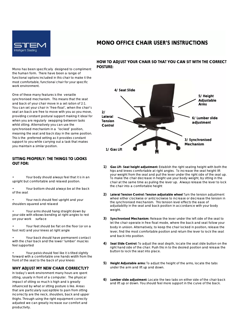 Image de la première page du manuel de l'appareil Mono 3600