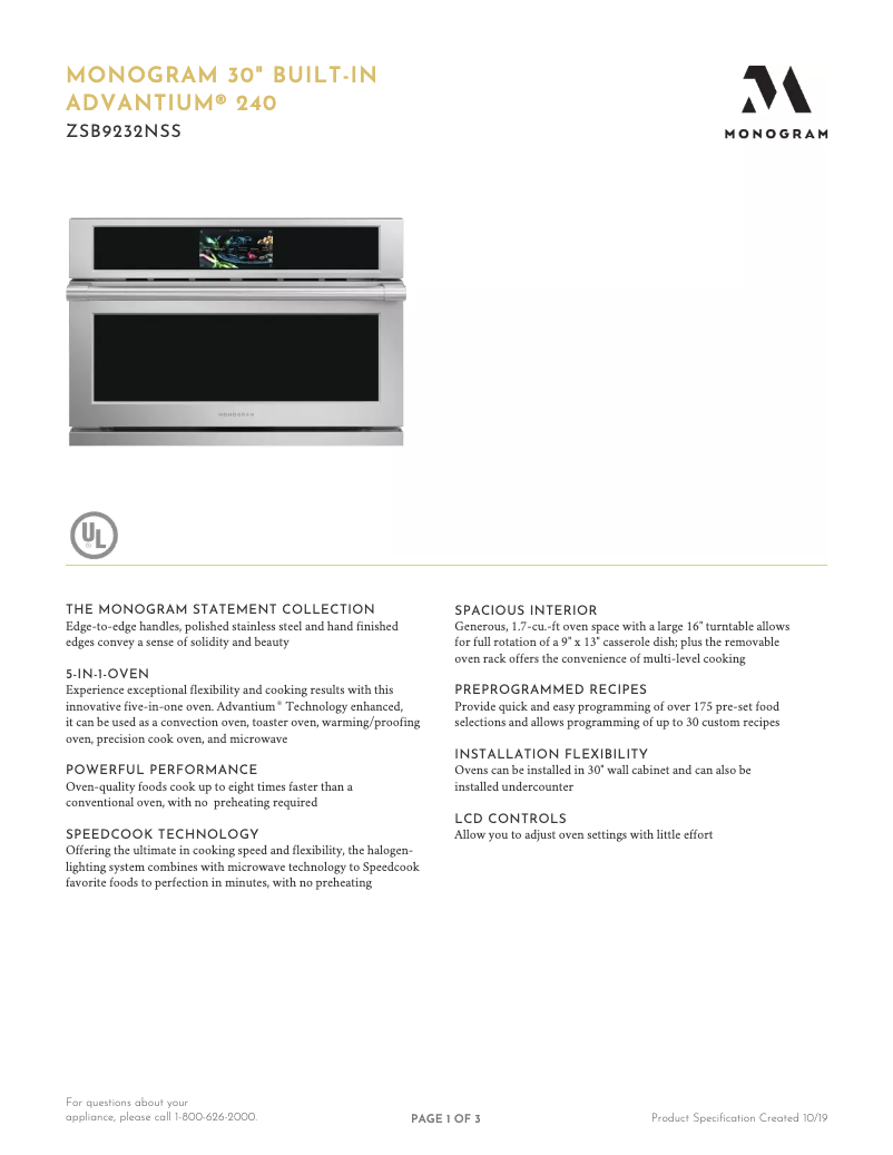 Image de la première page du manuel de l'appareil ZSB9232NSS