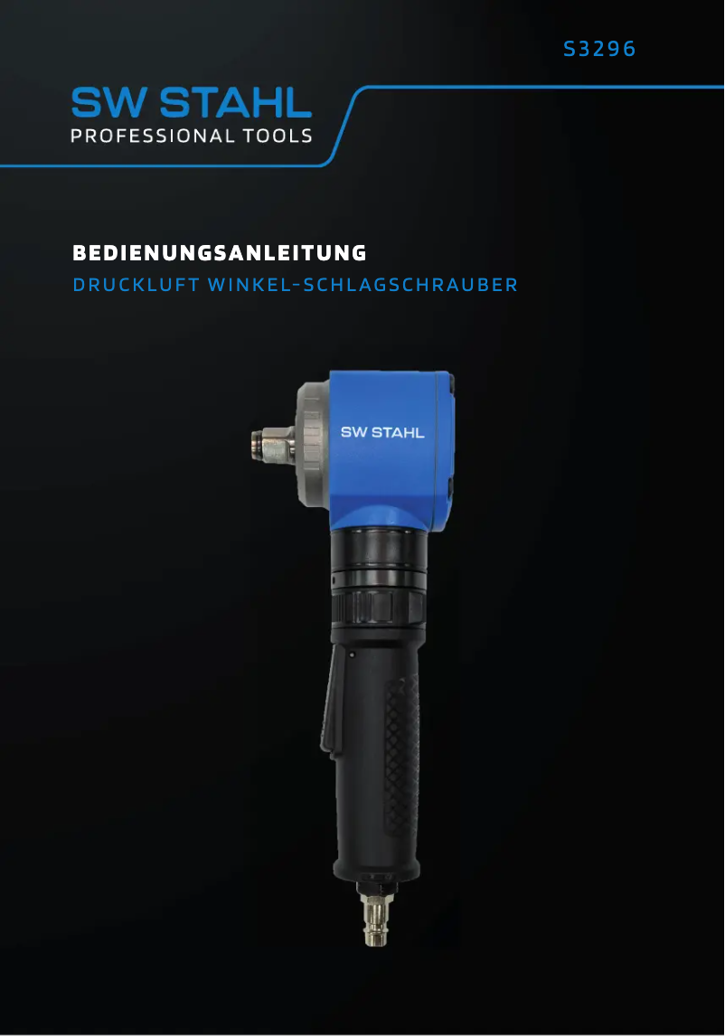 Image de la première page du manuel de l'appareil S3296