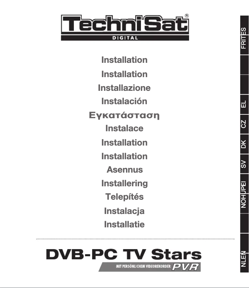 Page 1 de la notice Manuel utilisateur TechniSat SkyStar USB 2