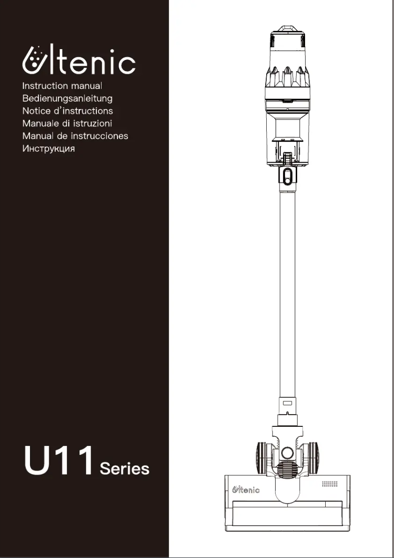 Image de la première page du manuel de l'appareil U11