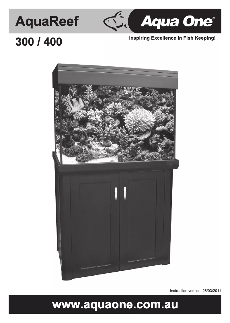 Page n°1 - Manuel utilisateur Aqua One AquaReef 300