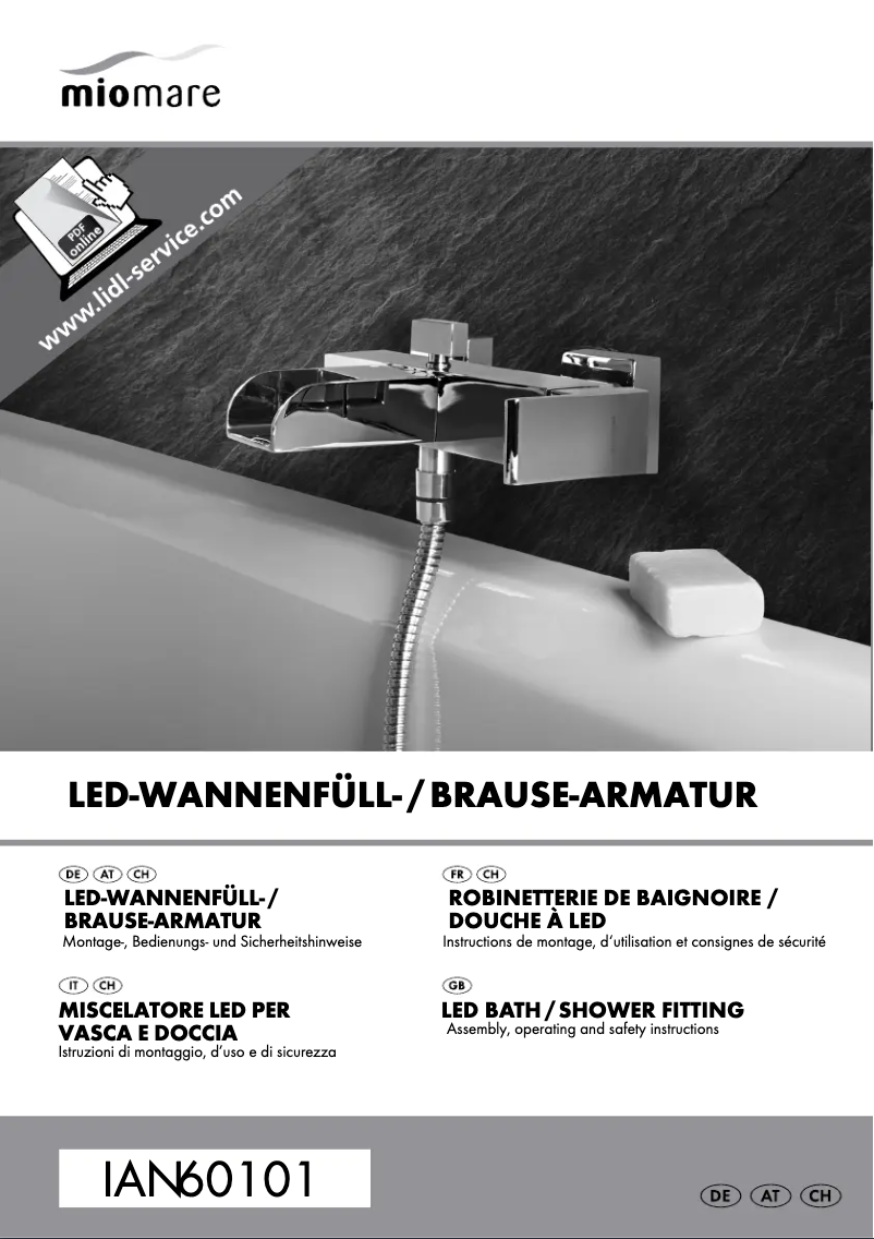 Page n°1 - Manuel utilisateur Miomare IAN 60101