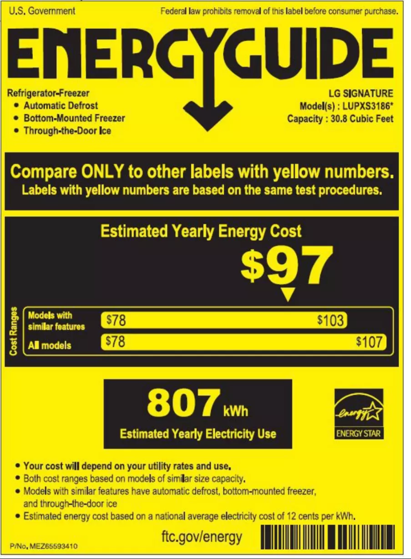 Image de la première page du manuel de l'appareil LUPXS3186