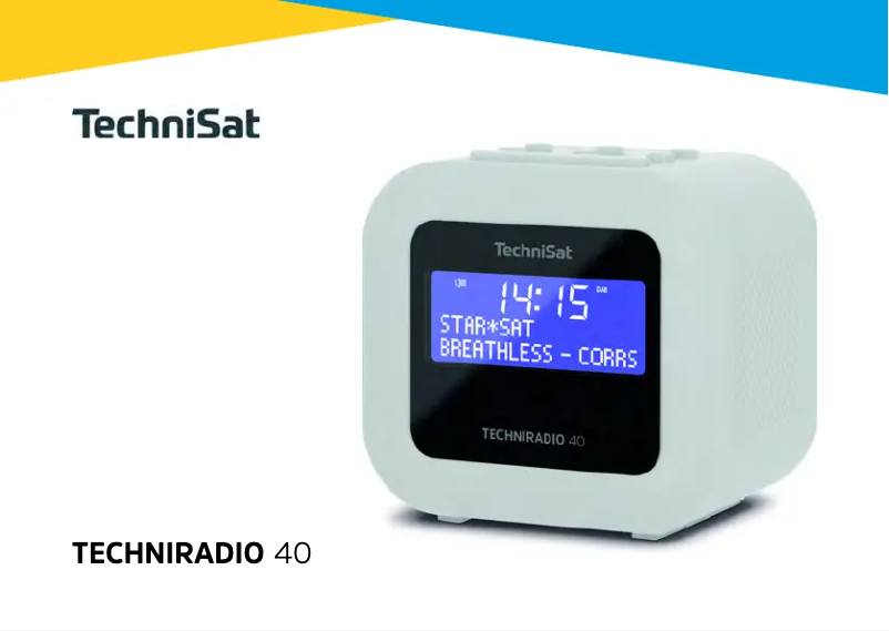Page 1 de la notice Manuel utilisateur TechniSat TechniRadio 40