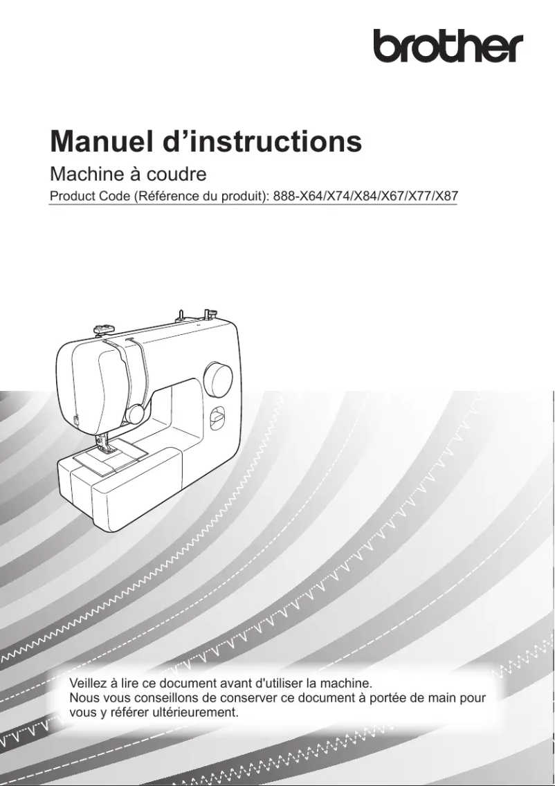 Page n°1 - Manuel utilisateur Brother KD144s