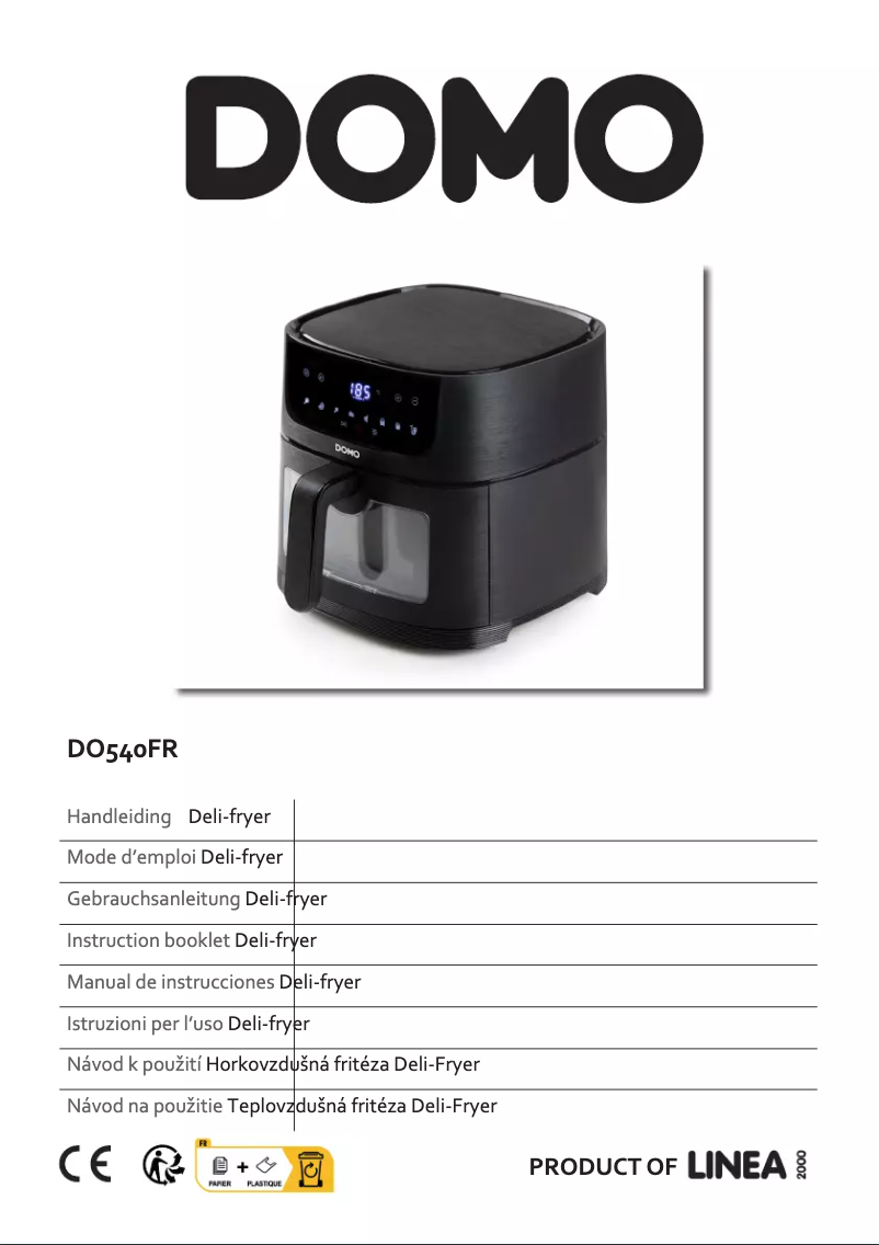 Image de la première page du manuel de l'appareil DO540FR