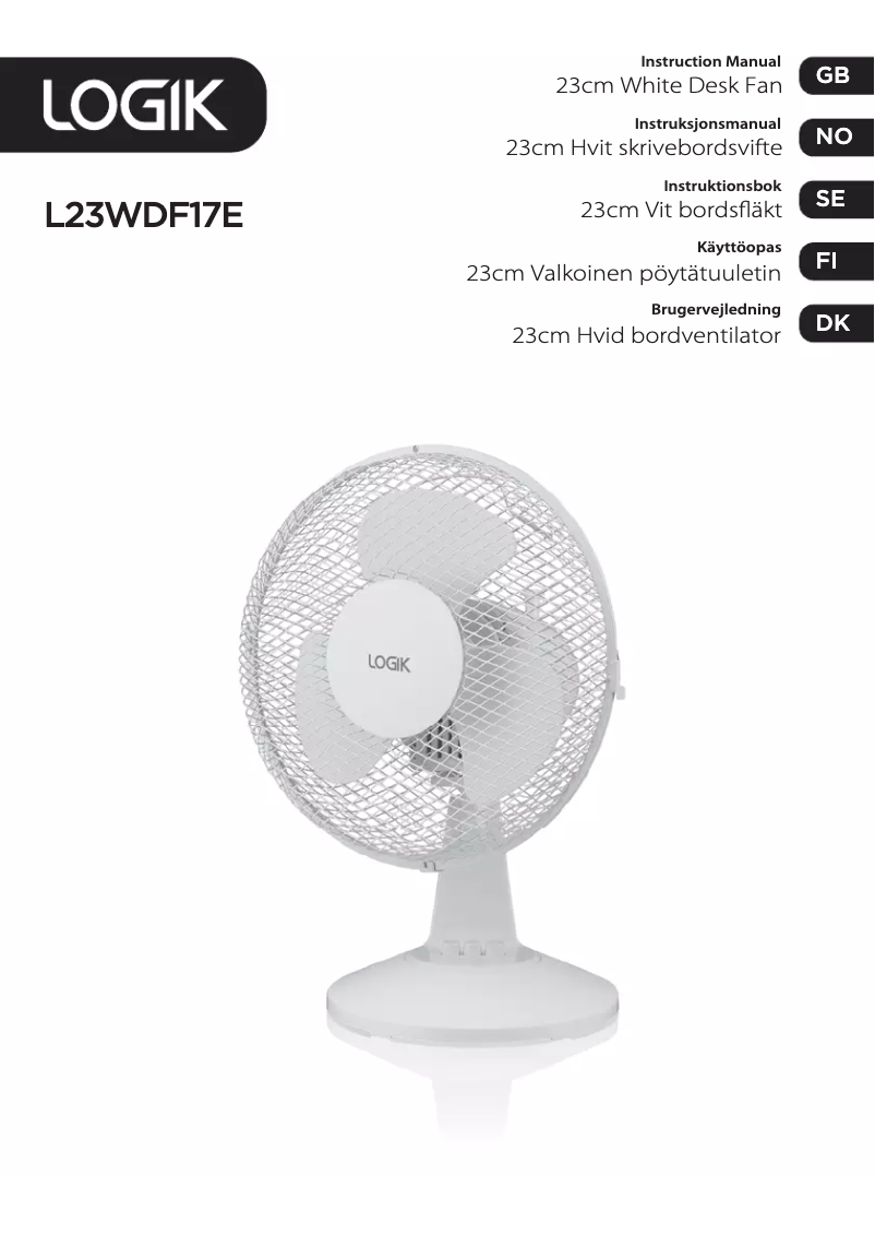 Page 1 de la notice Manuel utilisateur Logik L23WDF17E