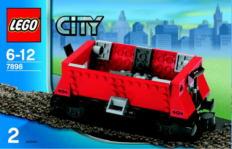 Page 1 de la notice Manuel utilisateur Lego Cargo Train Deluxe