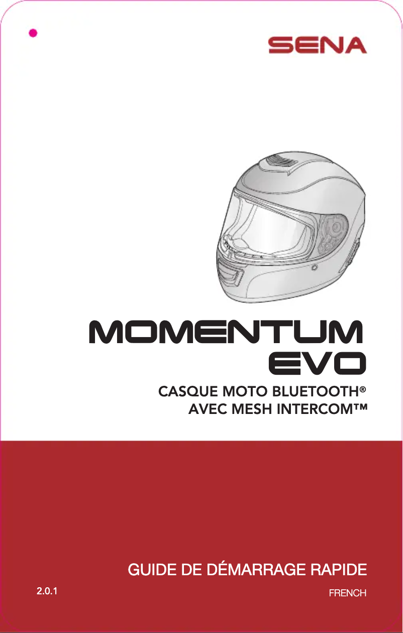 Image de la première page du manuel de l'appareil Momentum EVO