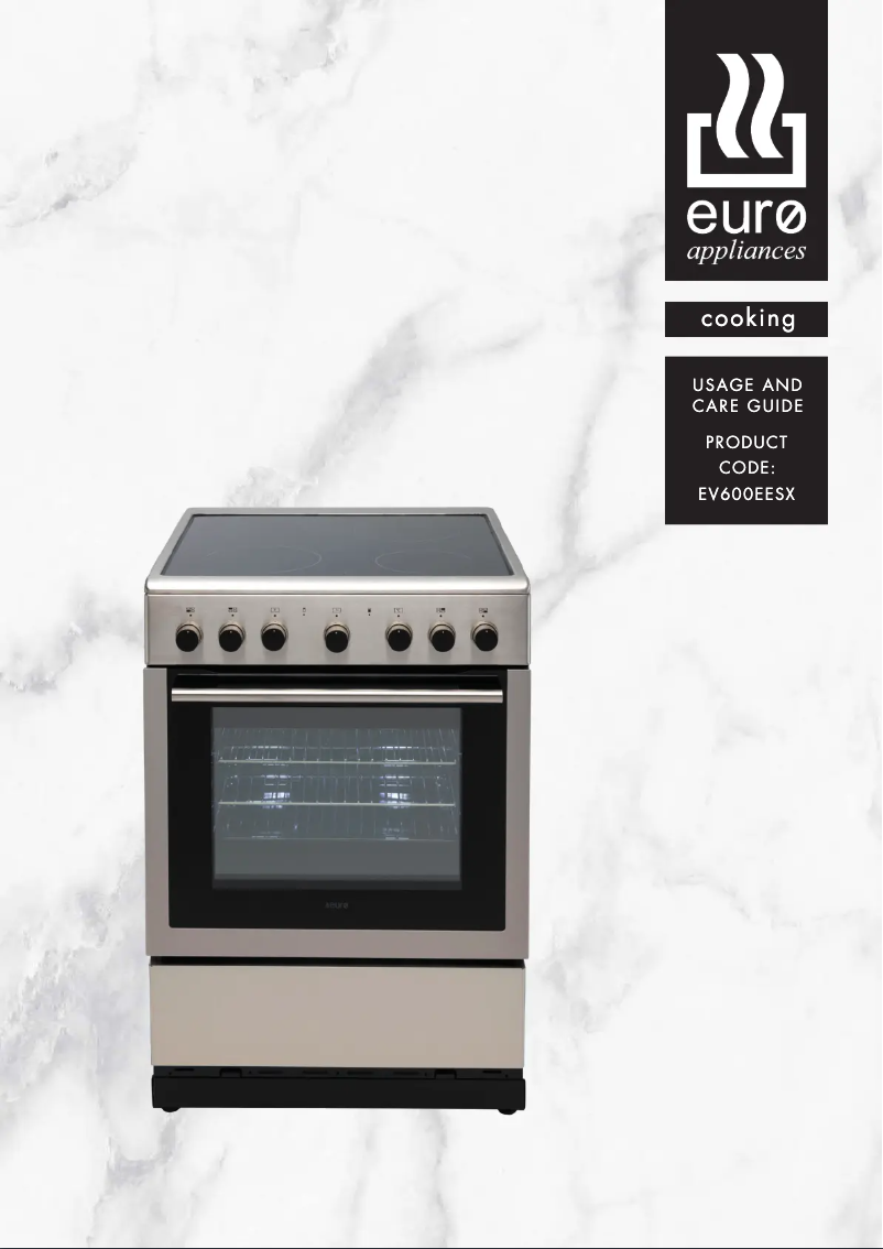 Image de la première page du manuel de l'appareil EV600EESX