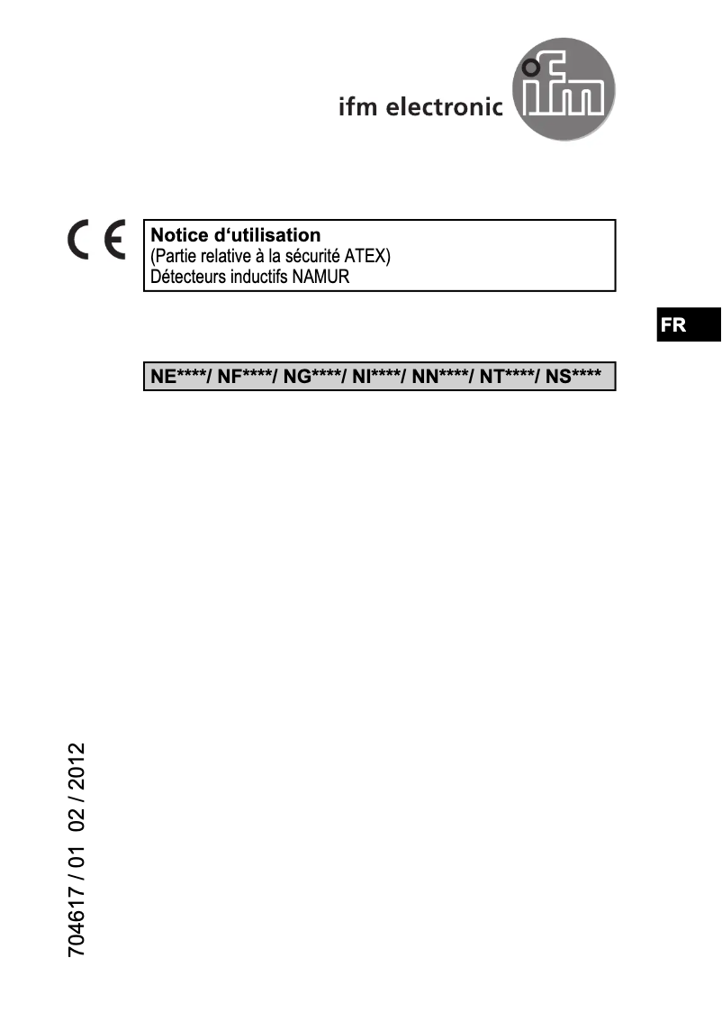 Image de la première page du manuel de l'appareil NF5029