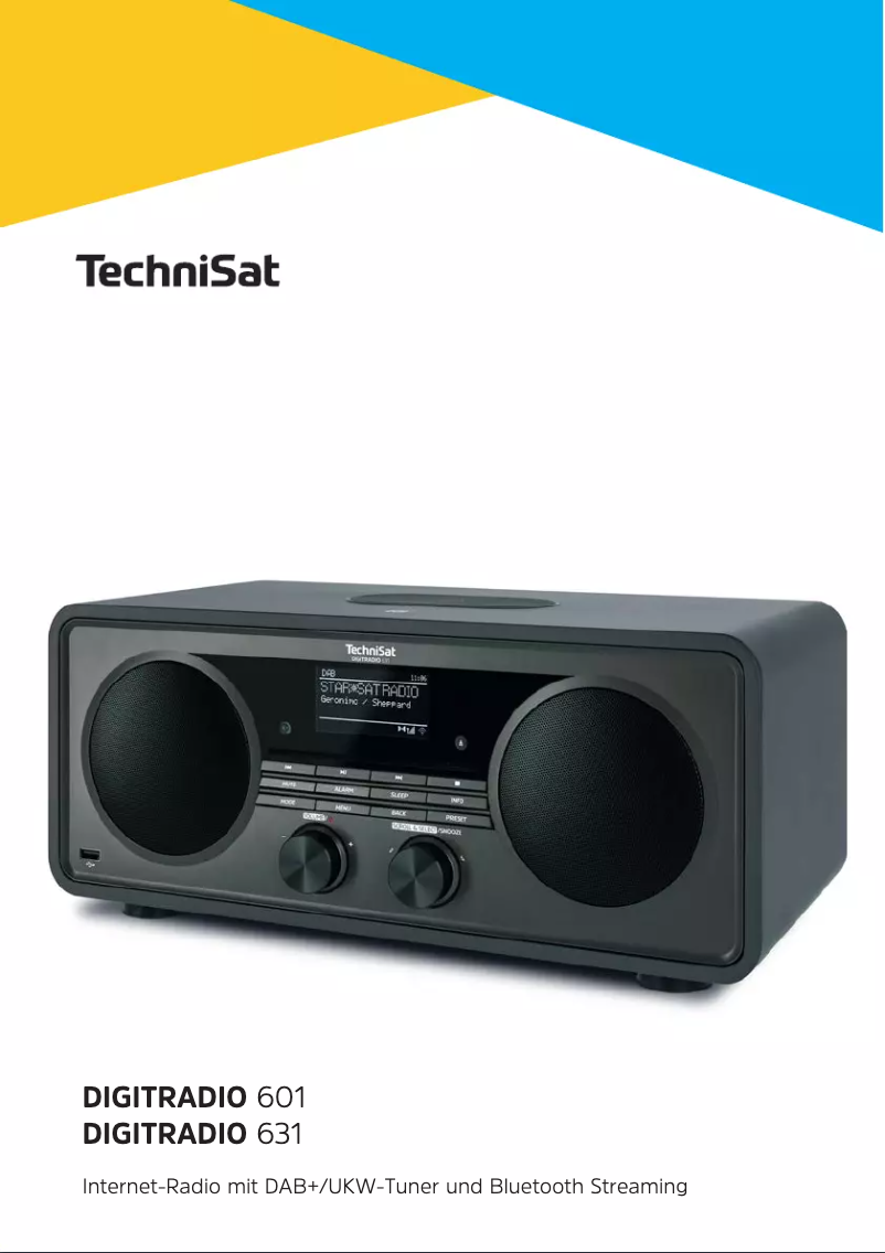 Page n°1 - Manuel utilisateur TechniSat DigitRadio 631