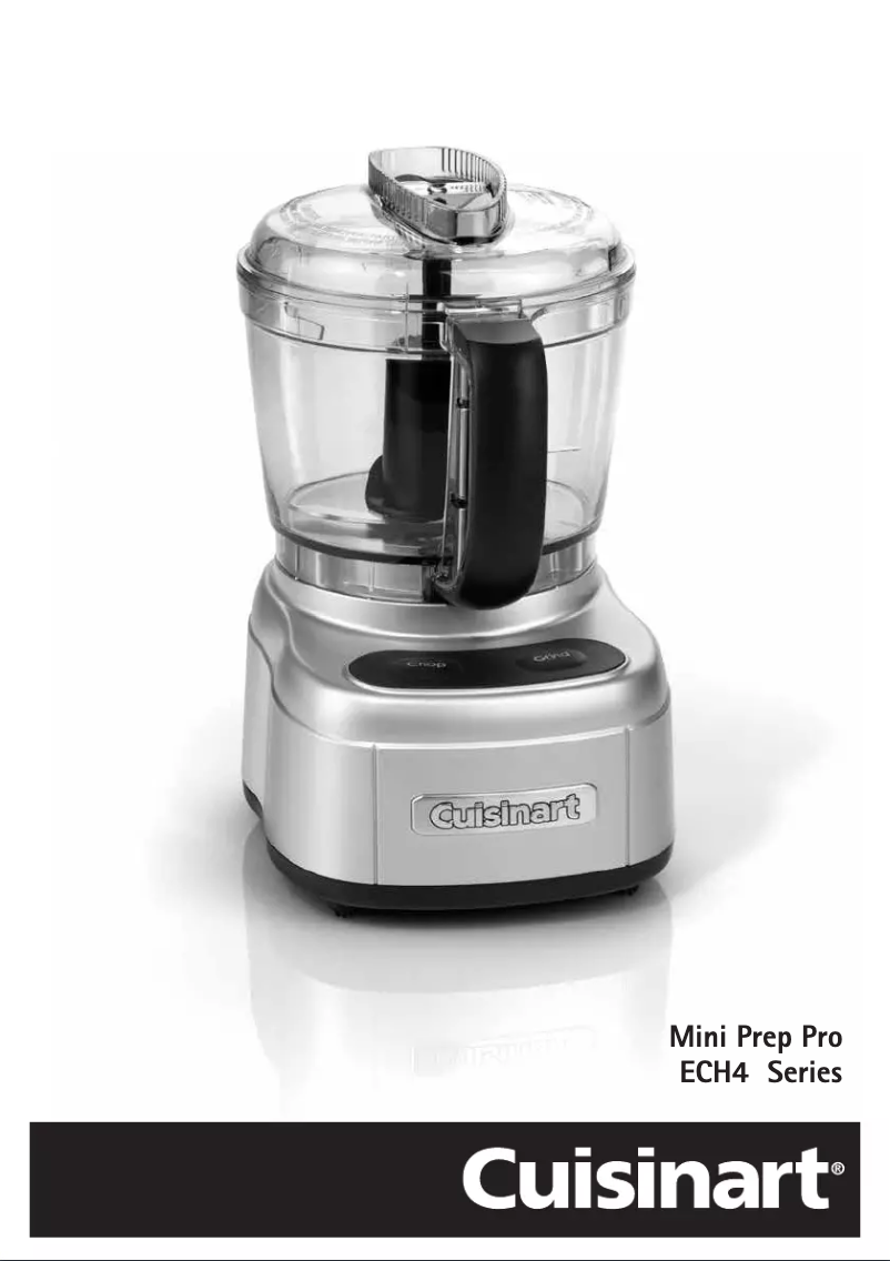 Image de la première page du manuel de l'appareil EC4HU