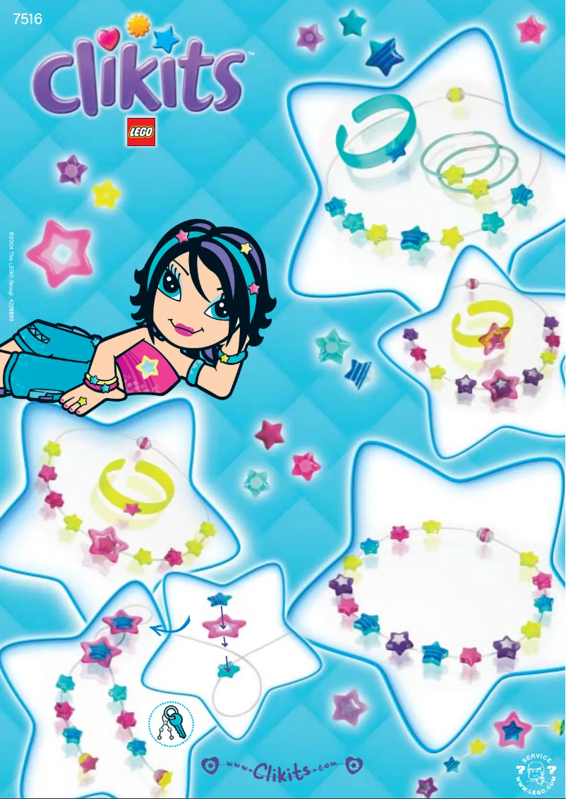 Image de la première page du manuel de l'appareil Cool Starry Jewels