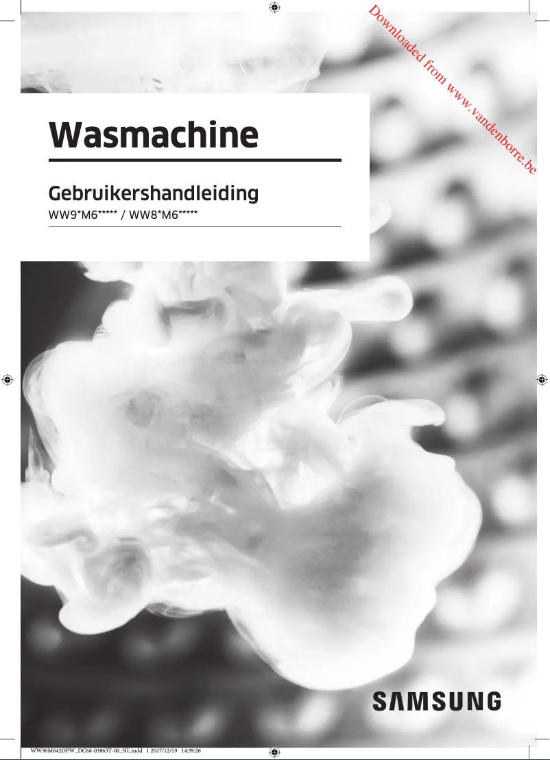 Image de la première page du manuel de l'appareil Quick Drive WW91M6420PW