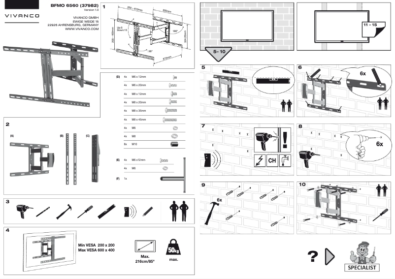 Image de la première page du manuel de l'appareil BFMO 6560