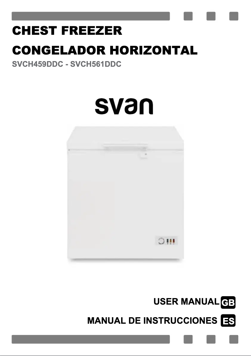 Image de la première page du manuel de l'appareil SVCH459DDC