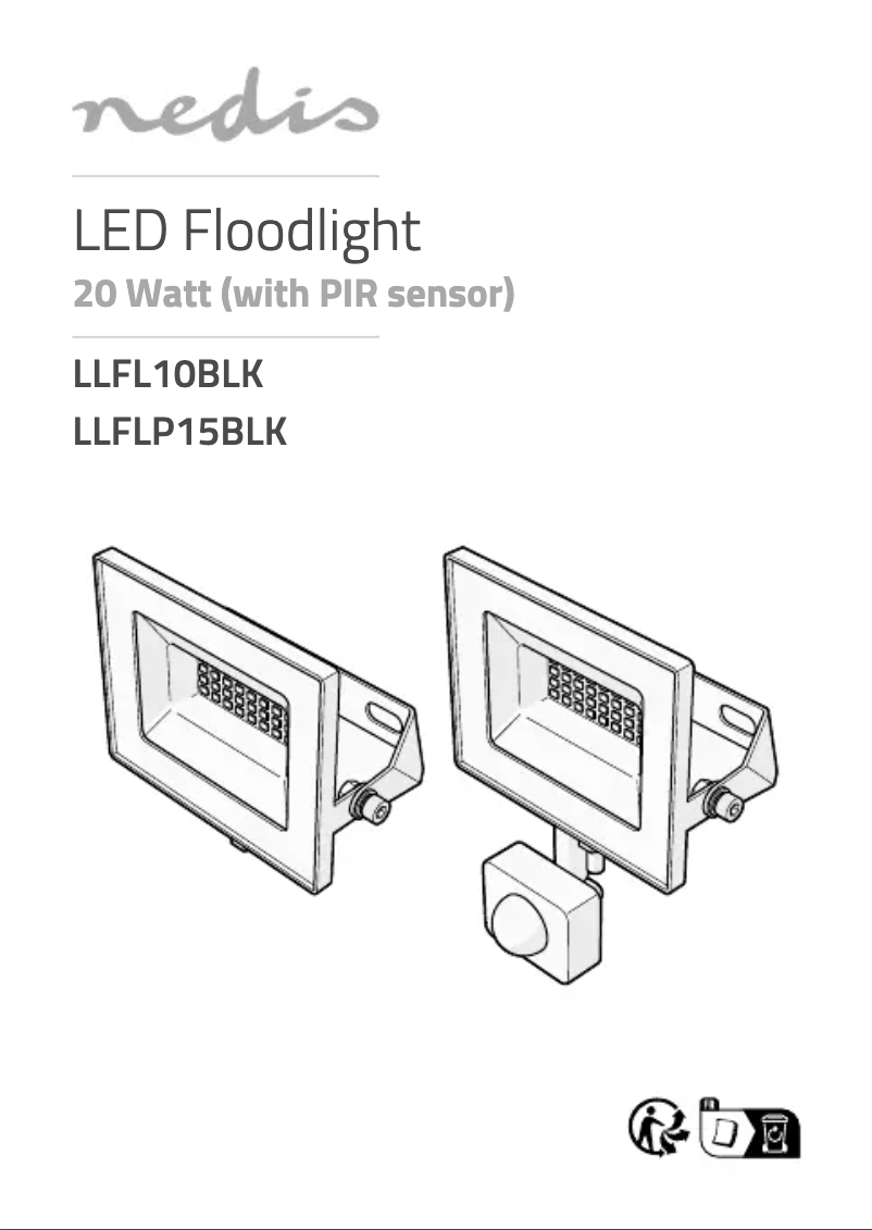 Image de la première page du manuel de l'appareil LLFL10BLK