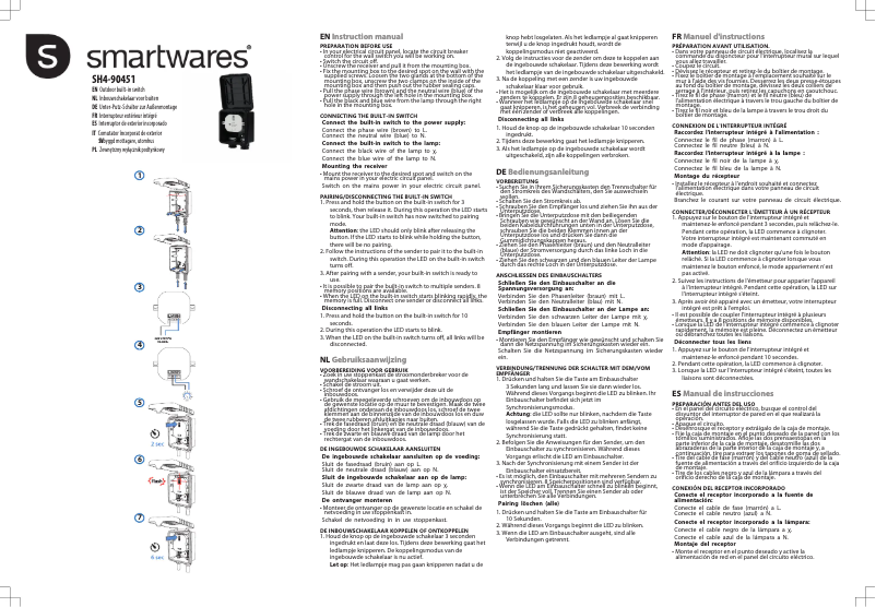 Page 1 de la notice Manuel utilisateur Smartwares SH4-90451