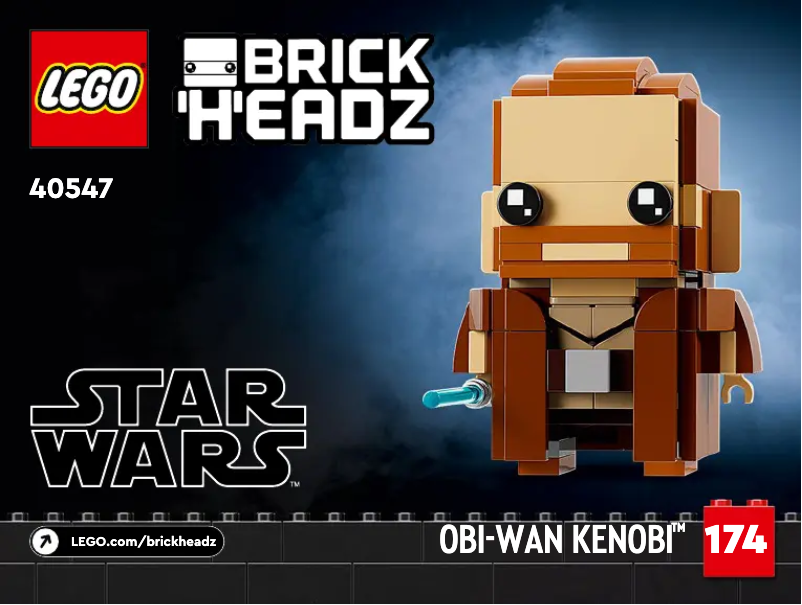 Page n°1 - Manuel utilisateur Lego Brickheadz 40547