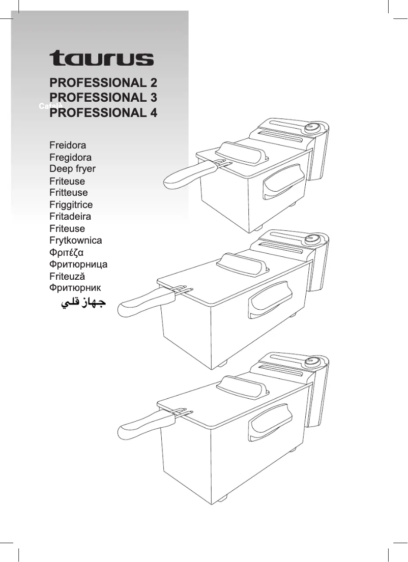 Page n°1 - Manuel utilisateur Taurus Professional 2