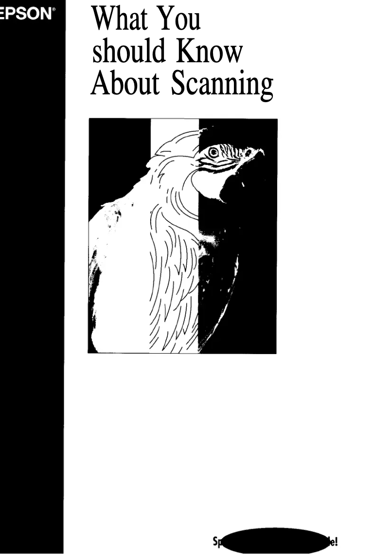 Image de la première page du manuel de l'appareil ActionScanner