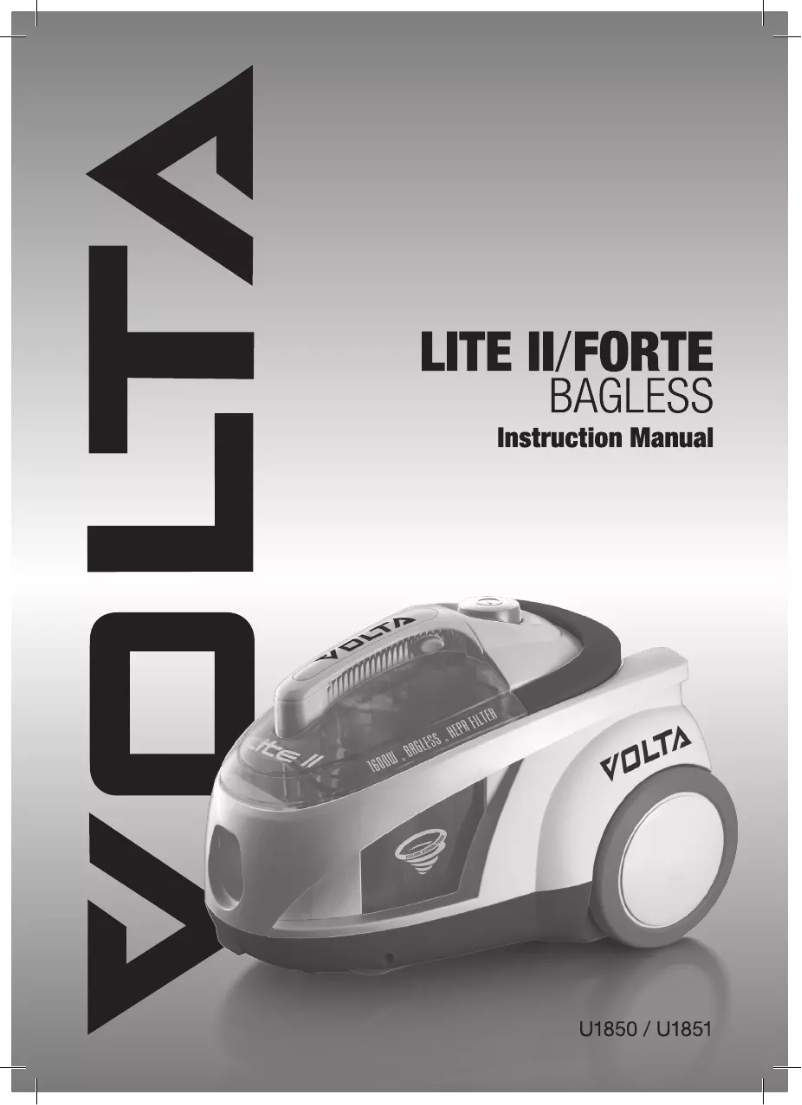 Page n°1 - Manuel utilisateur Volta Lite II U1850