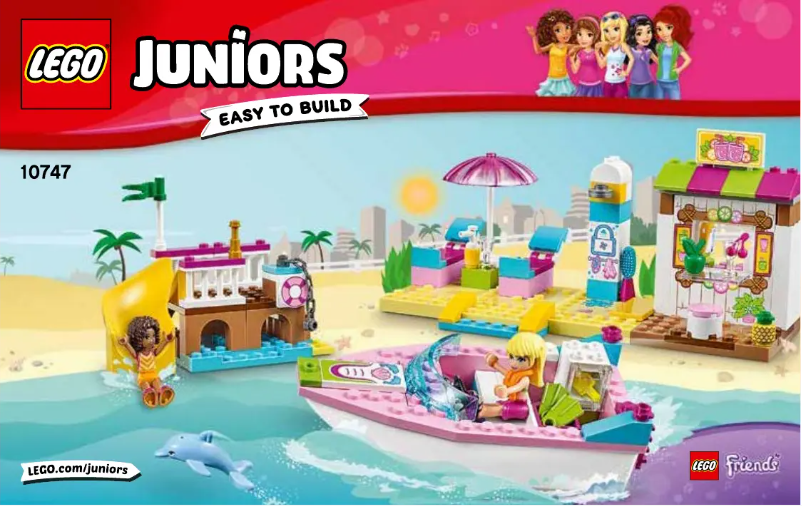 Page 1 de la notice Manuel utilisateur Lego Friends 10747