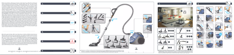 Página 1 del manual Manual de usuario Rowenta Silence Force RO8388EA vacuum