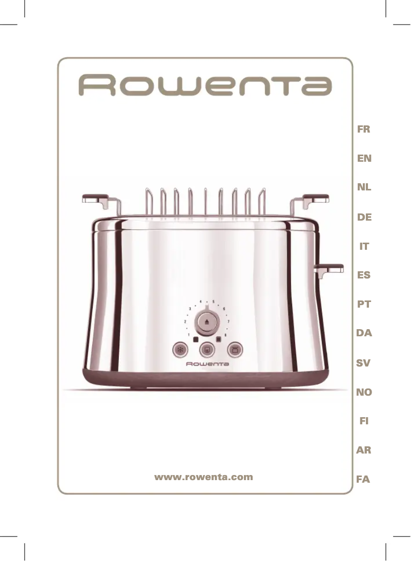 Image de la première page du manuel de l'appareil Silver Art TT754630