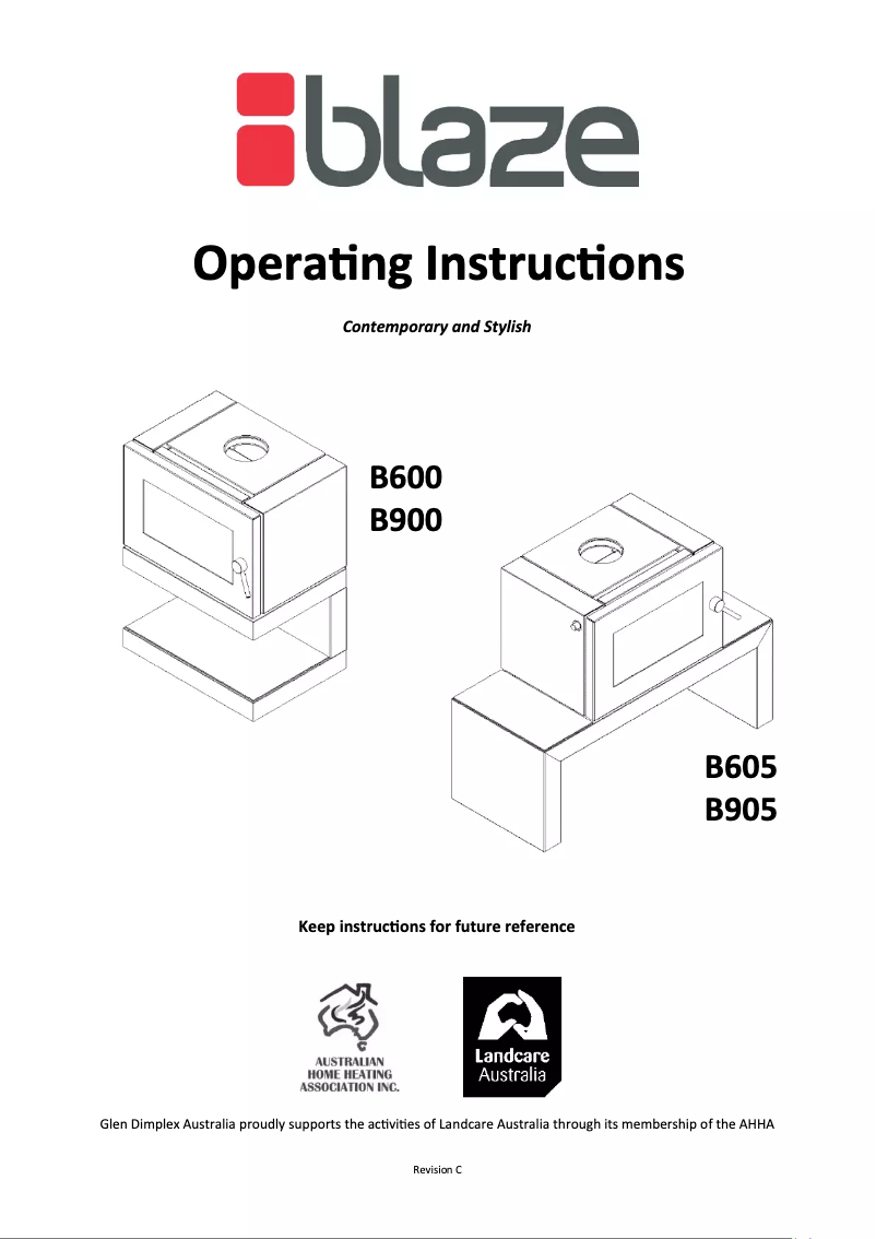 Image de la première page du manuel de l'appareil B900