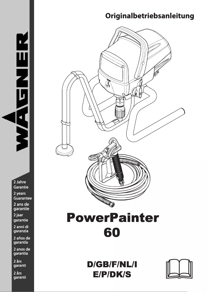 Image de la première page du manuel de l'appareil PowerPainter 60