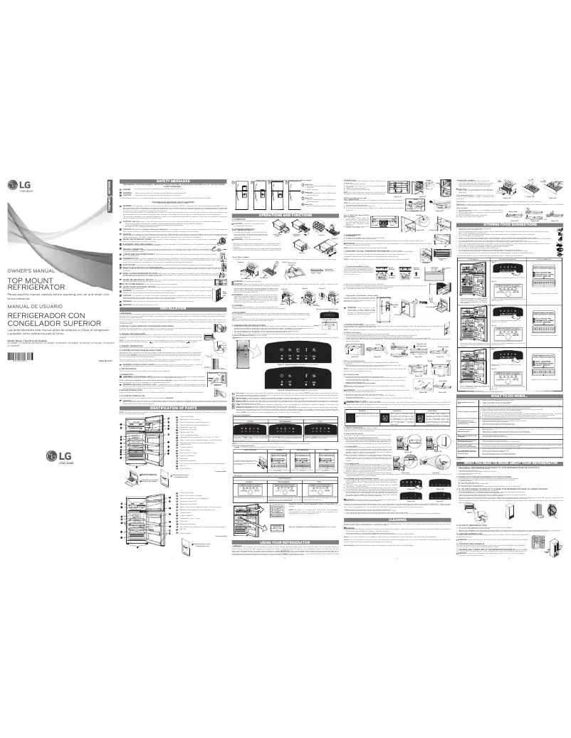 Page 1 de la notice Manuel utilisateur LG GT40HGP