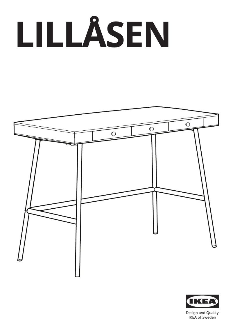 Image de la première page du manuel de l'appareil LILLÅSEN 705.489.92