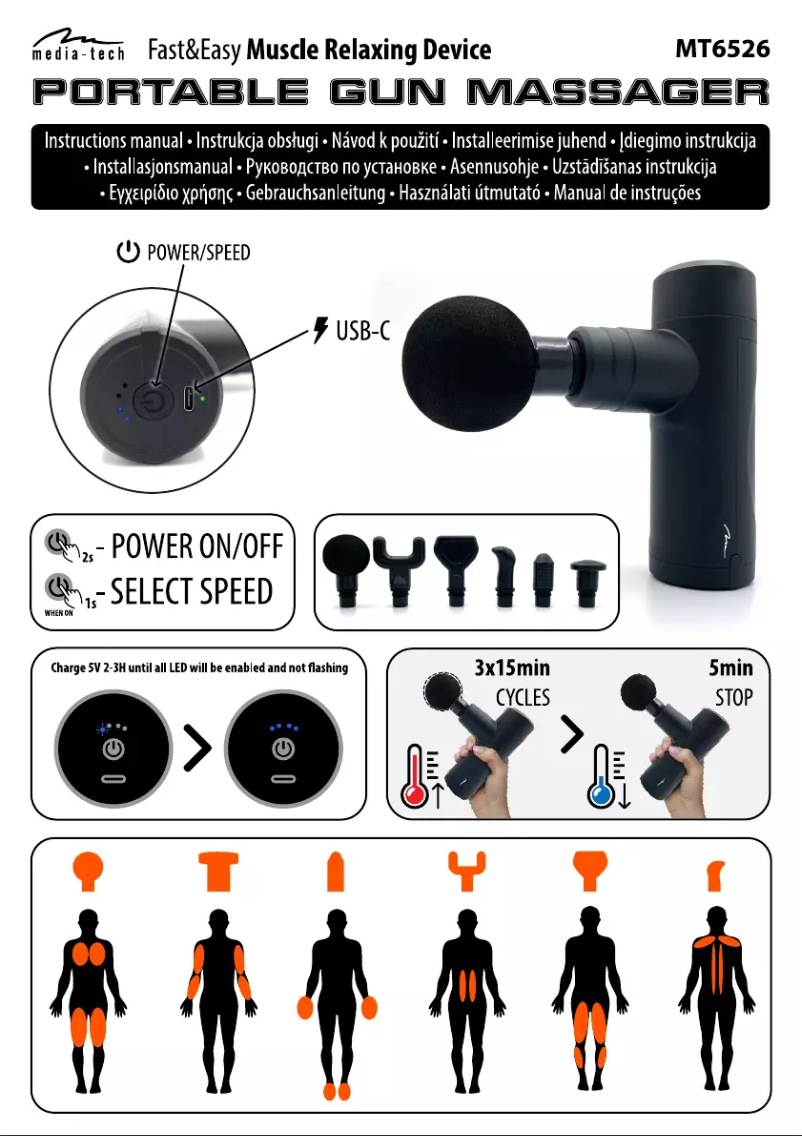 Image de la première page du manuel de l'appareil MT6526
