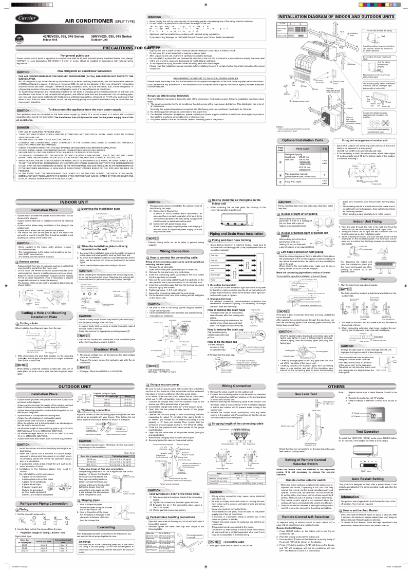 Image de la première page du manuel de l'appareil 38NYV045