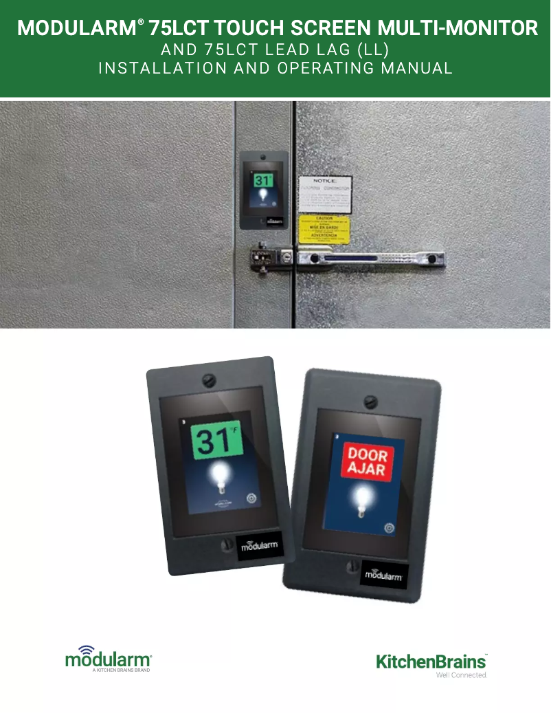 Página 1 del manual Manual de usuario Kitchen Brains Modularm 75LCT