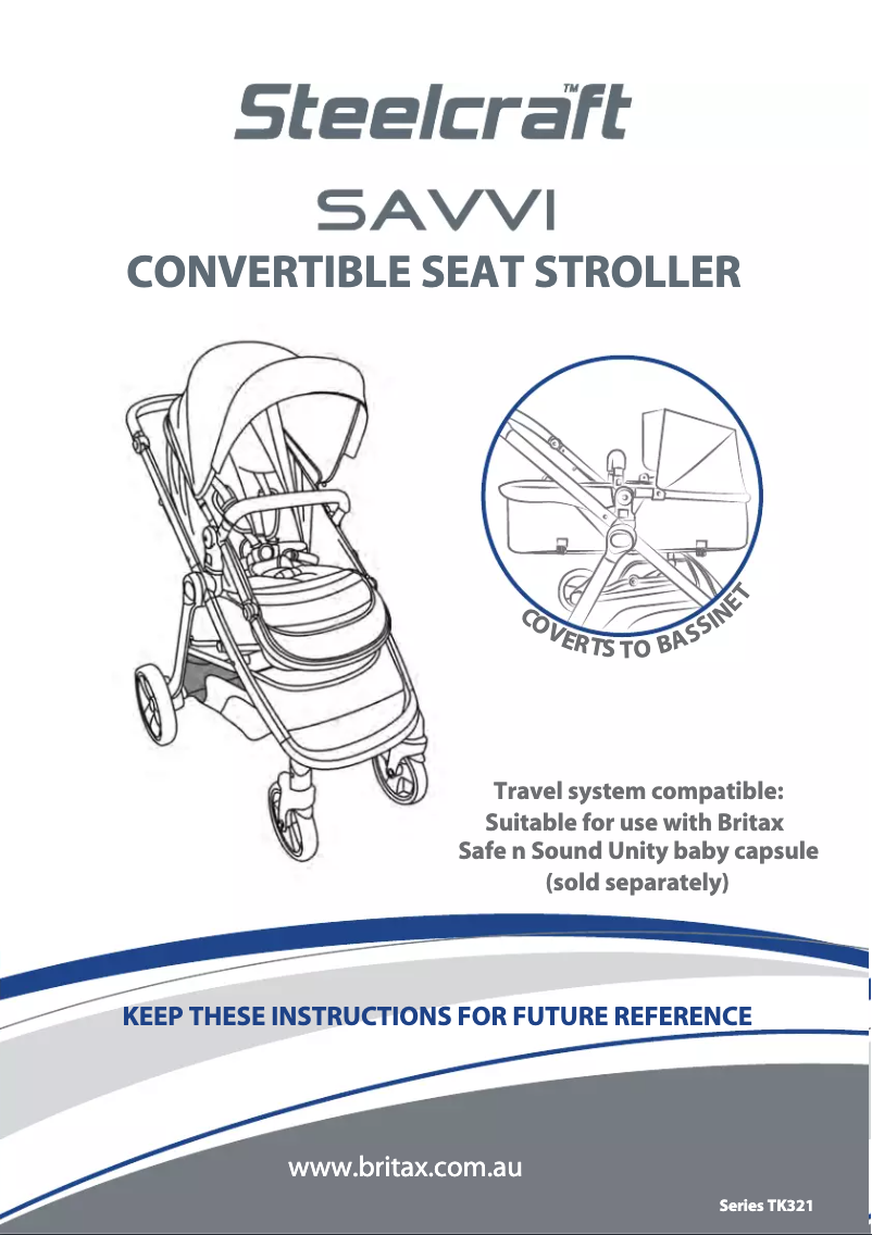 Página 1 del manual Manual de usuario Steelcraft Savvi
