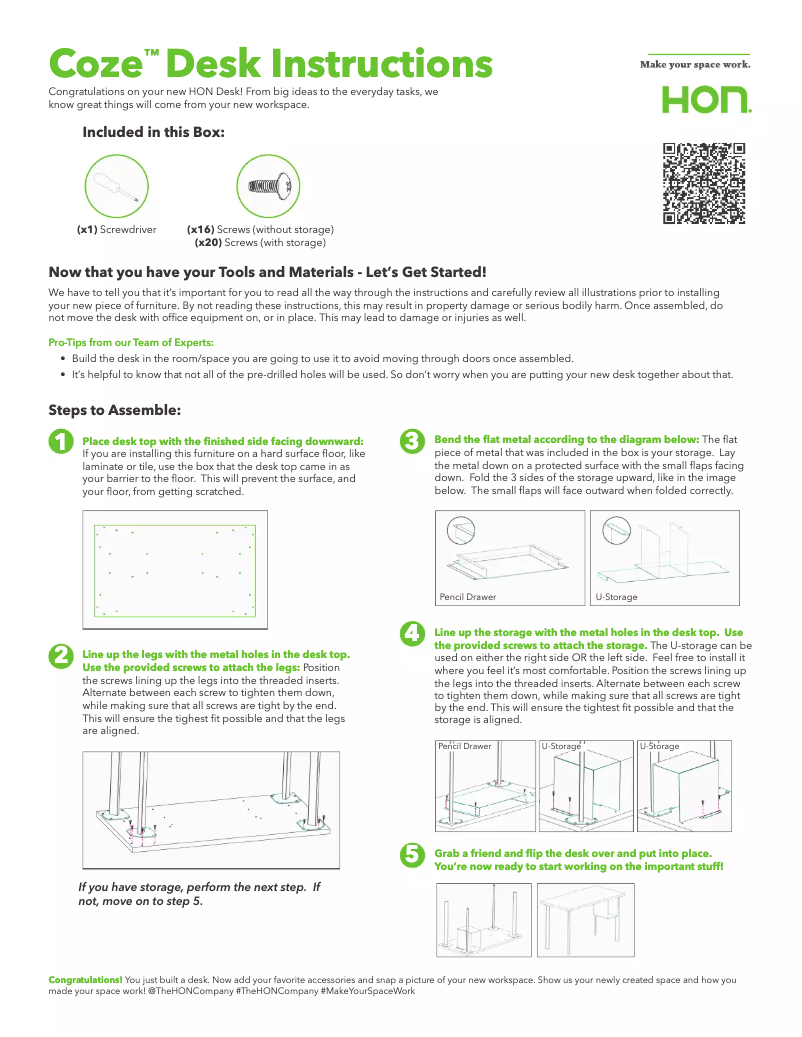 Image de la première page du manuel de l'appareil Coze