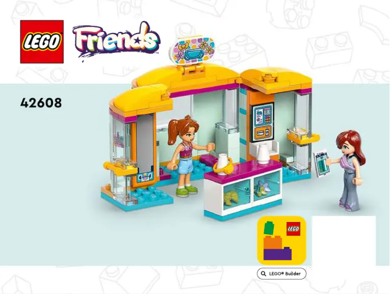 Page 1 de la notice Manuel utilisateur Lego Friends 42608