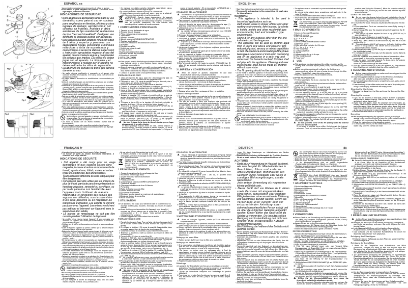 Image de la première page du manuel de l'appareil CH6350