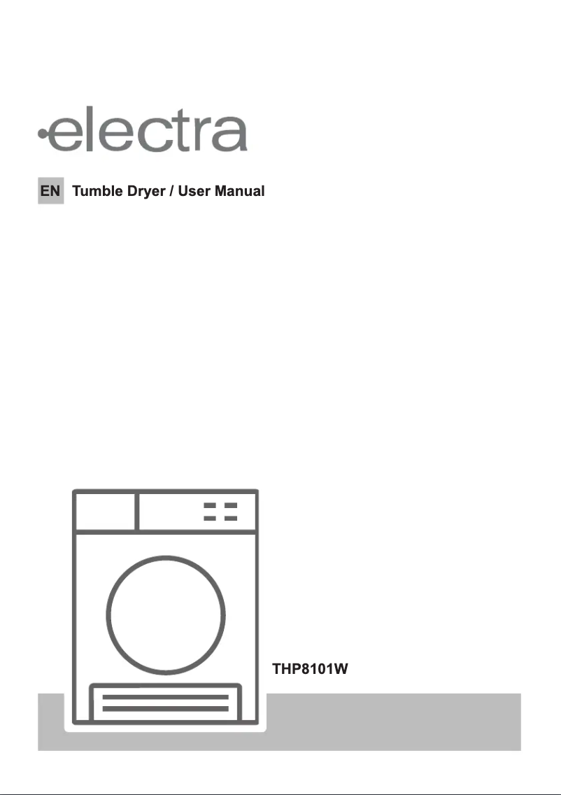 Page n°1 - Manuel utilisateur Electra THP8101W