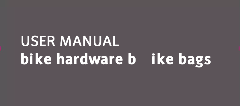 Page 1 de la notice Manuel utilisateur Vaude Race Light