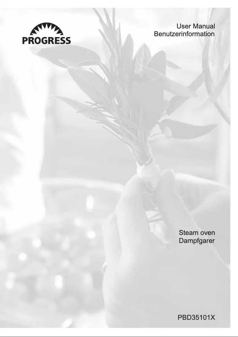 Image de la première page du manuel de l'appareil PBD35101X