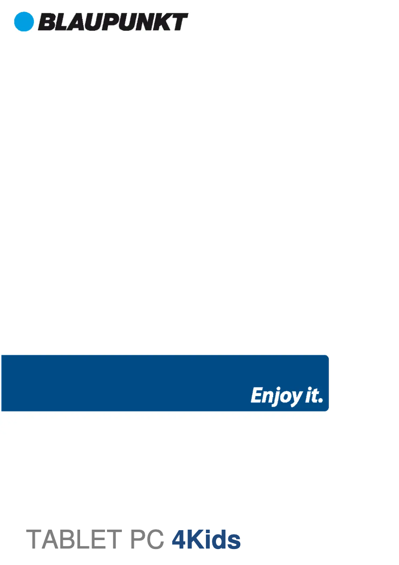 Image de la première page du manuel de l'appareil 4Kids / 7BPKD