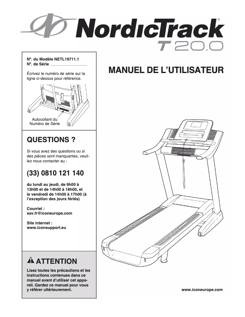 Imagen de la primera página del manual del dispositivo T20.0