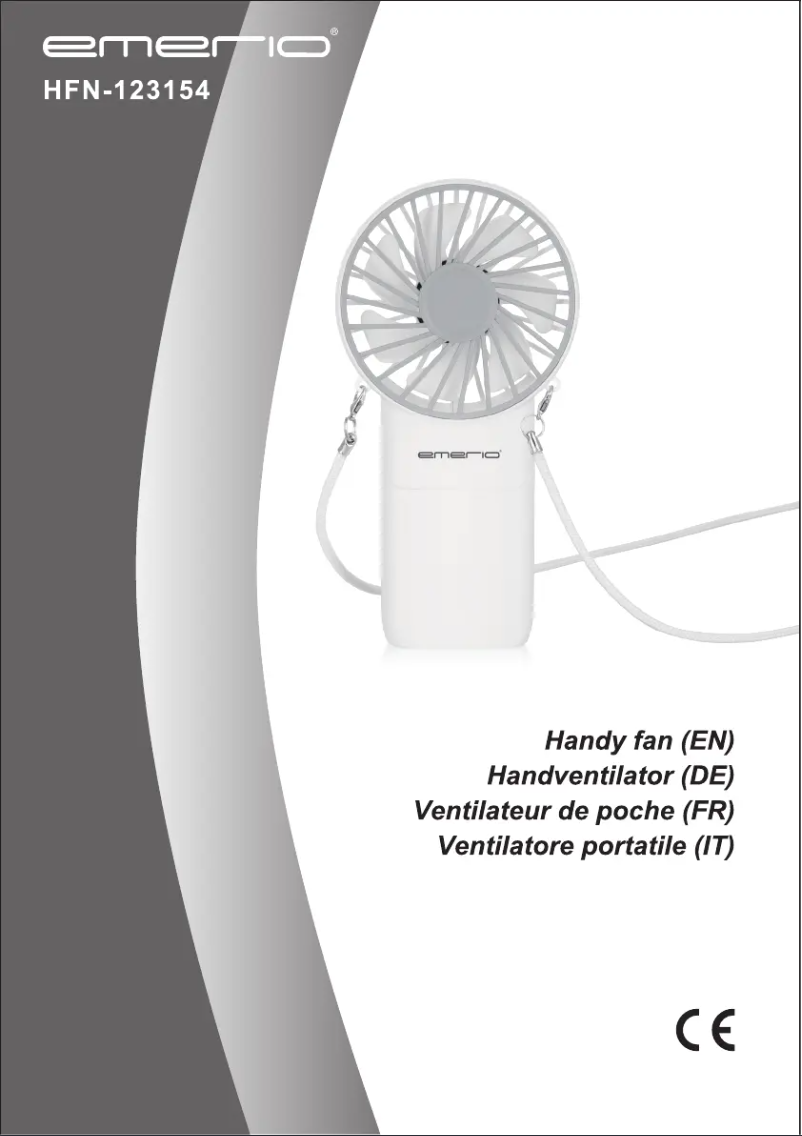 Image de la première page du manuel de l'appareil HFN-123154