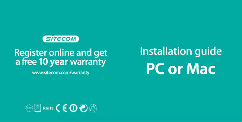 Page n°1 - Manuel utilisateur Sitecom WLX-2001UK