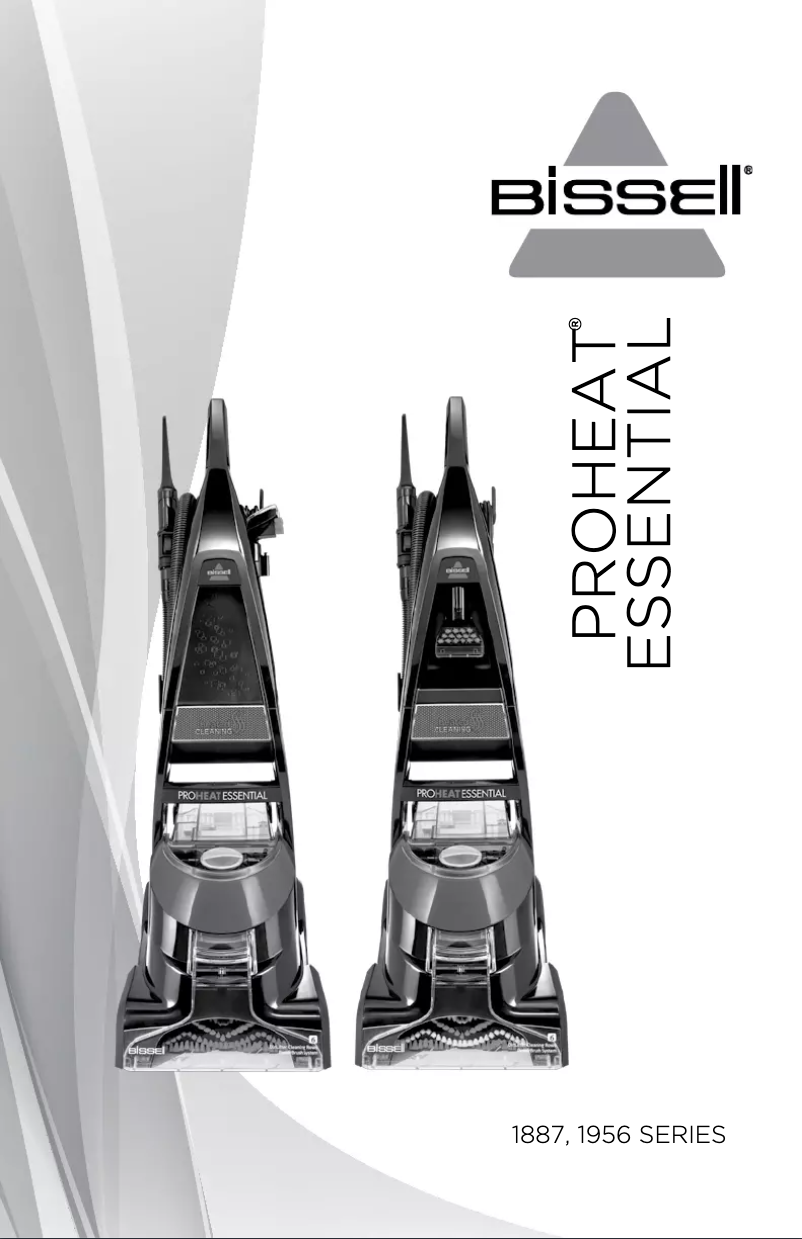 Page 1 de la notice Manuel utilisateur Bissell ProHeat Essential
